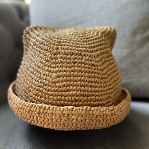 Stylish Tan Woven Hat